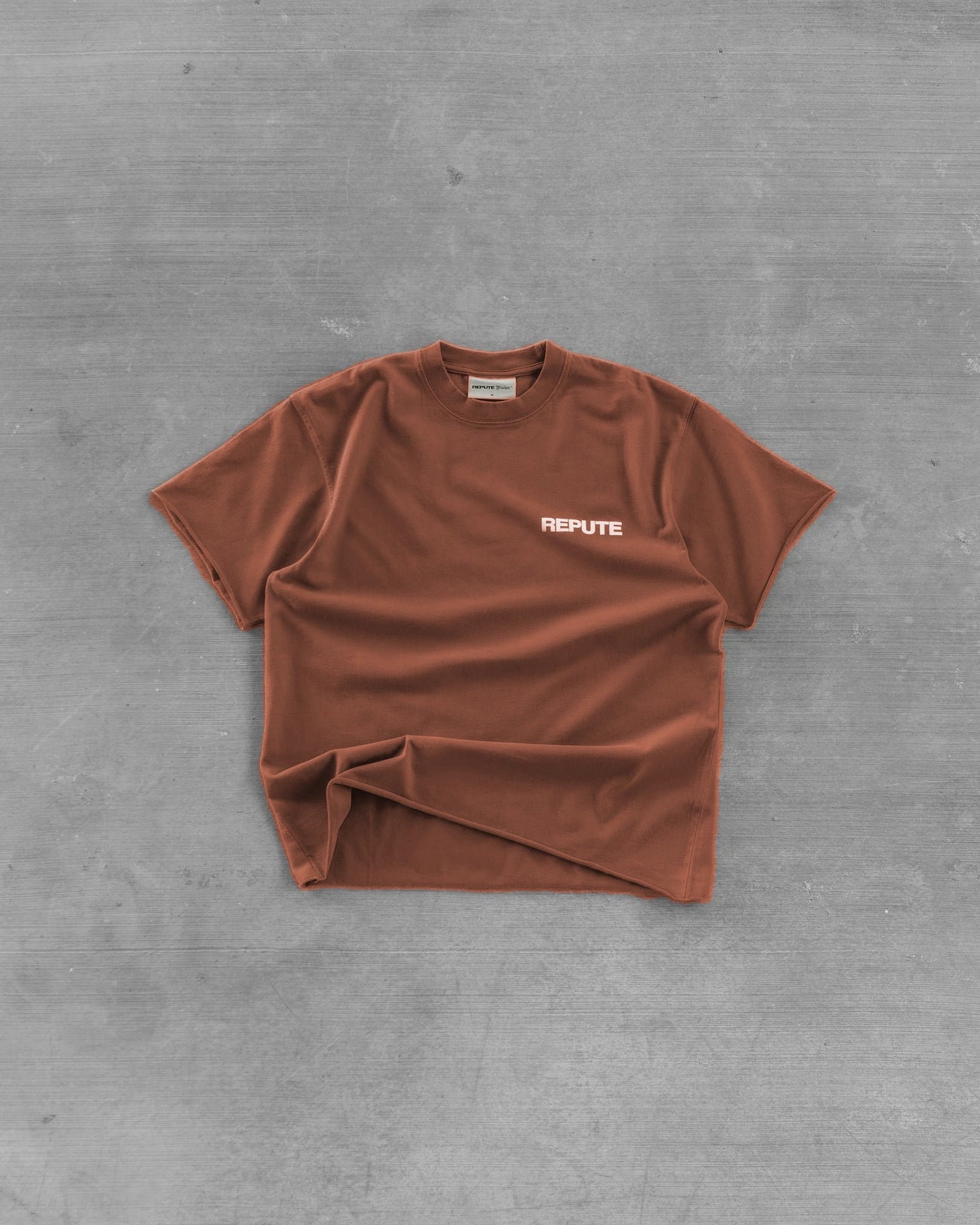 REPUTE BASIC MOCHA TEE