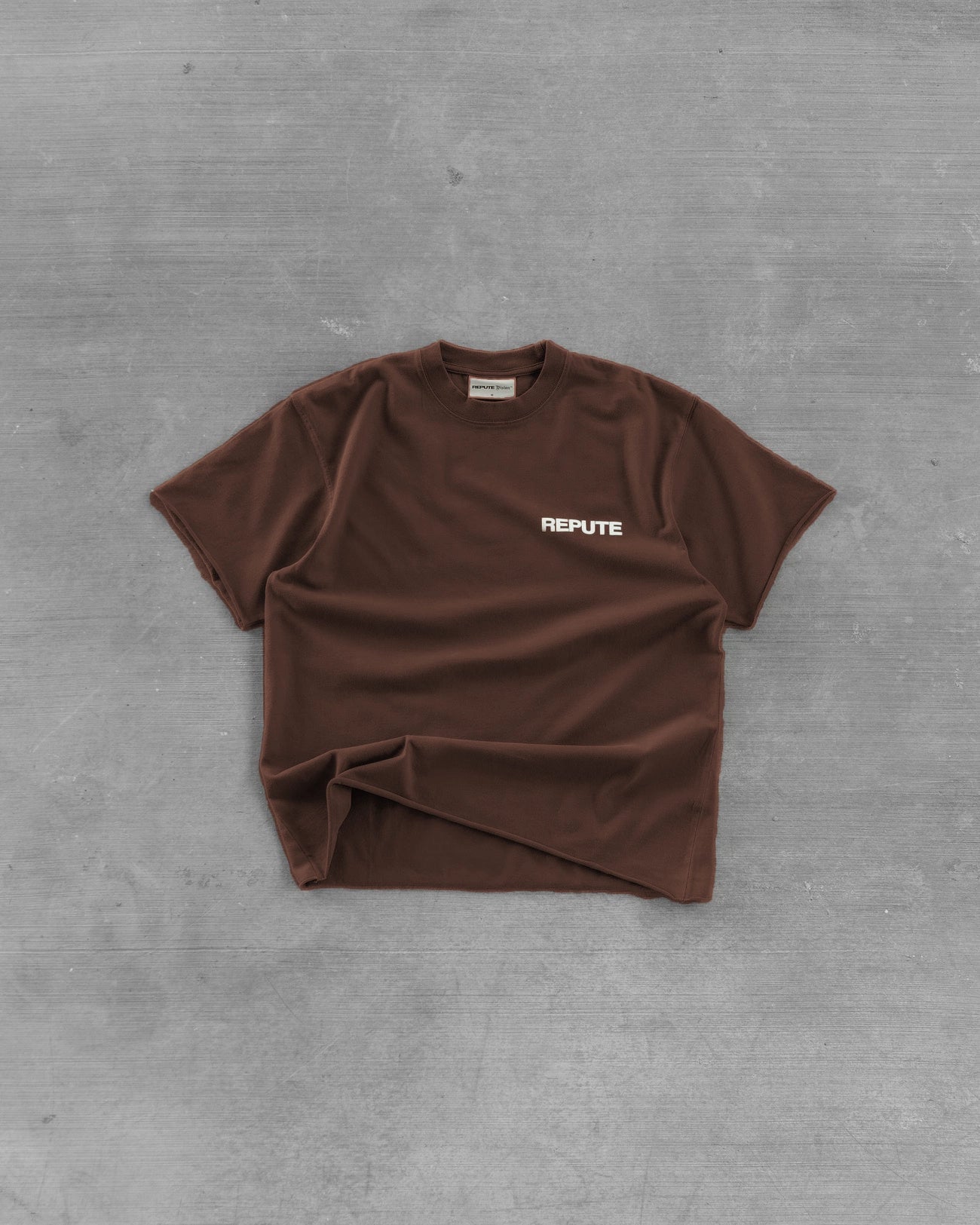 REPUTE BASIC CHOCOLATE TEE