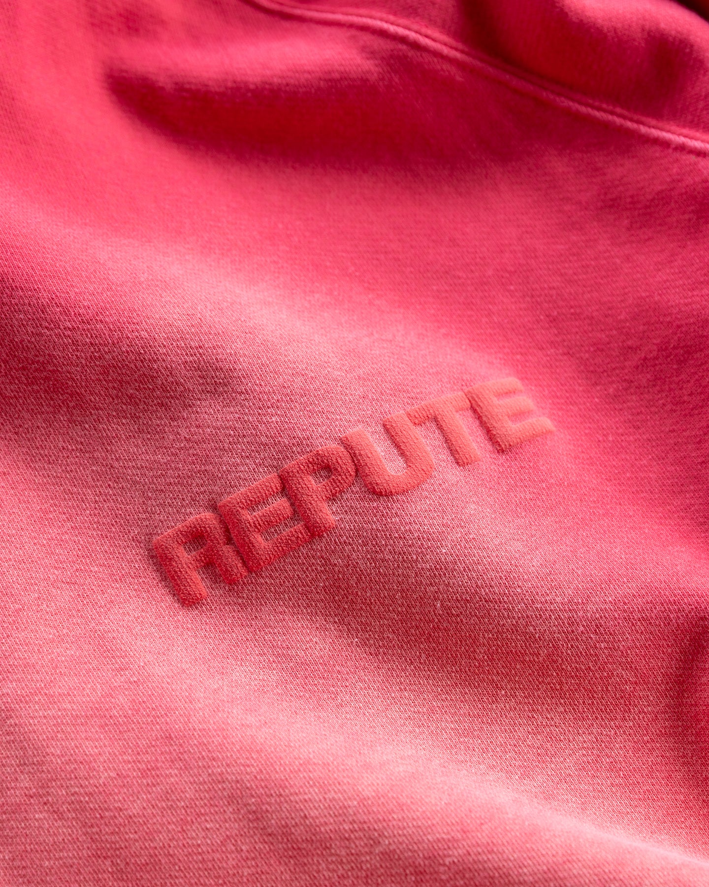 WORKWEAR GARMENT HOODIE PINKY FADED