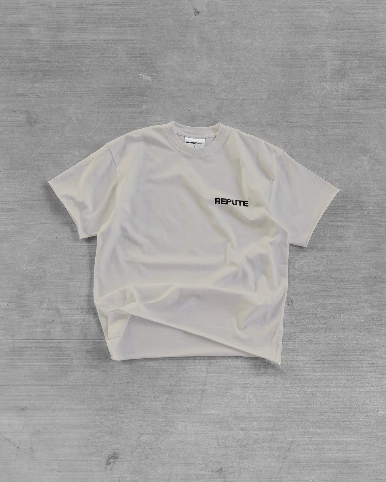 REPUTE BASIC TAUPE TEE