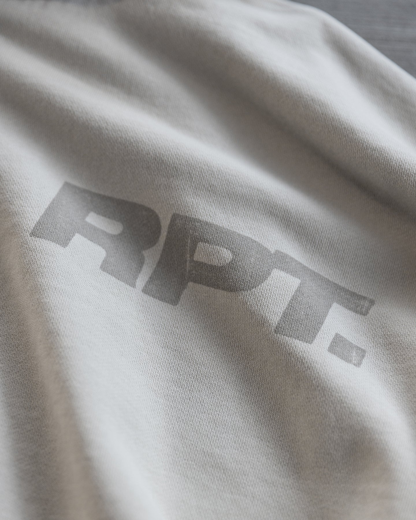 RPT DOUBLE LAYERED HOODIE BEIGE