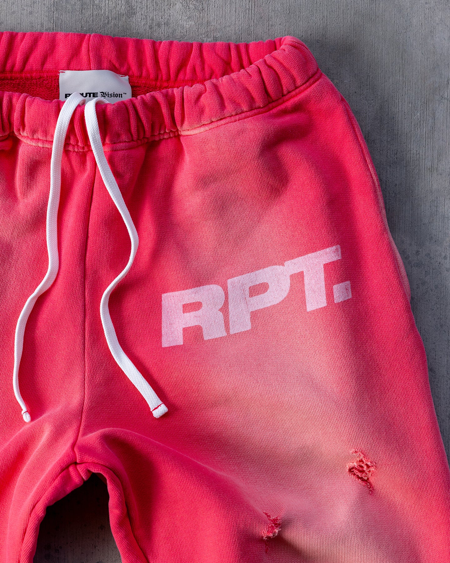 RPT SWEATPANTS PINK FADED