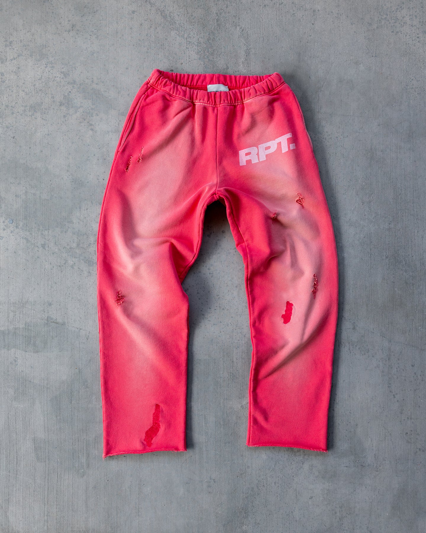 RPT SWEATPANTS PINK FADED